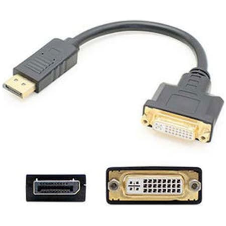 ADD-ON Addon 5 Pack Of 8In Displayport Male To Dvi-I (29 Pin) Female, PK5 DISPLAYPORT2DVI-5PK